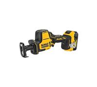 DEWALT Mini-Sierra Arena XR 18V sin escobillas 2 baterías Li-Ion 5Ah maletín para profesionales y manitas, ideal para montaje resistente, estándar técnico