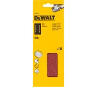 DeWALT Papel de lija 230 x 93 mm, perforado P80 (10 uds) DT8591