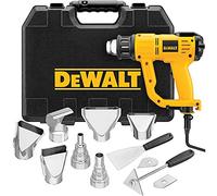DEWALT Pistola de calor con pantalla LCD y estuche rígido/kit de accesorios (D26960K), amarillo