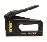 DEWALT Pistola de grapas de fibra de carbono para grapas resistentes