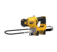 DEWALT Pistola de grasa eléctrica de 20 V máx. inalámbrica, 10,000 PSI, variable de 2 velocidades, con manguera de 47 pulgadas y luz LED, hasta 9 onzas por minuto y 7 tubos por carga, solo herramienta
