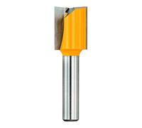 DeWalt - QZ DT90008 - Fresa recto 2 cortantes, diámetro de corte: 16mm, longitud de trabajo: 20 mm