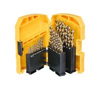 DEWALT DT7926-XJ - Kit de 29 Brocas para Metal Extreme 2, en Estuche Resistente, Incluye 29 Brocas de 1 a 13 mm, Compatible con taladros con y sin cable