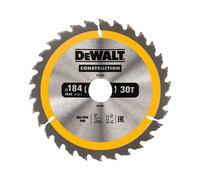 DEWALT Sierra Circular de Construcción 184mm, 30D, Ø30mm