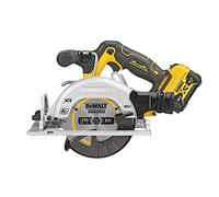 DeWalt - Sierra Circular sin escobillas XR 12V 140mm con 2 baterías Li-Ion 5Ah