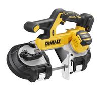 DEWALT Sierra de Banda XR Sin Escobillas de 18V, Tamaño Medio, Solo Herramienta, DCS378N-XJ