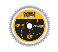 DEWALT Sierra de Mesa XR FlexVolt, 210mm, 60 Dientes, Diámetro 30mm