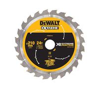 DEWALT Sierra de Mesa XR FlexVolt 210mm x 30mm, 24 Dientes, para Cortes al Hilo