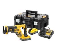 Sierra alternativa inalámbrica DeWALT, batería 2x 5Ah POWERSTACK DCS367H2T