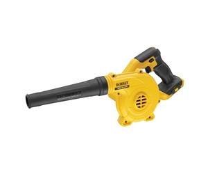 DEWALT Soplador Compacto 18V XR Velocidad Variable, DCV100-XJ | Soplador compacto 18V XR con velocidad variable y accesorios versátiles para limpieza y tareas de inflado.