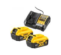 DeWALT Starter set cargador + 2 baterías 18V 5.0Ah DCB1104P2
