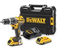 DeWALT DCD796D2-QW taladro Sin llave 1,6 kg Negro, Amarillo