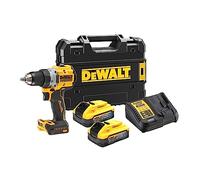 DeWalt Taladro Atornillador POWERSTACK - 2 baterías 18 V 5 Ah - DCD800H2T-QW