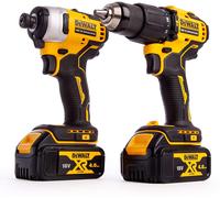 DeWALT Taladro combinado + atornillador de impacto Twinpack DCK2062M2T