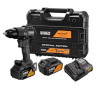DEWALT Taladro Percutor DCD86 Edición Especial McLaren, 18V sin Escobillas, 90Nm, 2 Baterías 5Ah, Maletín TSTAK