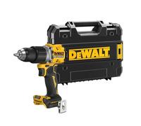 DEWALT Taladro Percutor sin escobillas XR 18V 13mm 90Nm sin cargador/batería con maletín TSTAK, DCD805NT-XJ