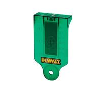 Tarjeta de observación DeWALT para láseres verdes DE0730G