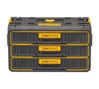 DEWALT TOUGHSYSTEM 2.0 Maletin Herramientas Profesional, Porta Herramientas, Organizador de herramientas y unidad de almacenamiento de 3 cajones (DWST08330)