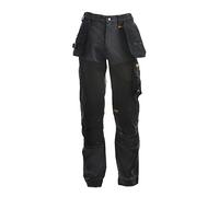 DEWALT Workwear Memphis DWC147-004 - Pantalones de trabajo con varios bolsillos, color gris y negro, gris/negro., 38W / 31L