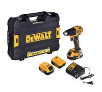 Dewalt XR DCD708P3T-QW - Taladro atornillador, inalámbrico, de 18 V, 3 baterías, 5 Ah