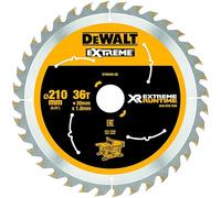 Hoja de sierra DeWALT (ideal para sierras FLEXVOLT), 210 x 30 mm, 36 dientes DT99566