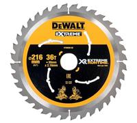 Hoja de sierra DeWALT (ideal para sierras FLEXVOLT) 216 x 30 mm, 36 dientes DT99569