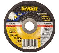 DeWalt XR Extreme Runtime - Disco de desbaste con grano cerámico para acero inoxidable, 125 x 6 mm