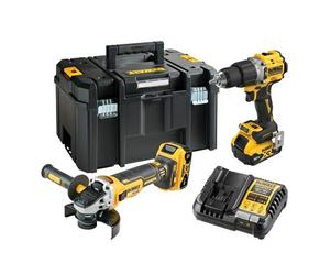 Dewalt zestaw combo 18v dck2026p2t (dcd805+dcg405) 2x5,0ah