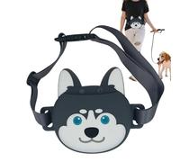 dewdat Bolsa para Golosinas de Perro - Cinturón Ajustable De Silicona Y Cierre Magnético | Riñonera para Golosinas de Gato | para Viajes, Senderismo, Paseos Diarios Y Aventuras