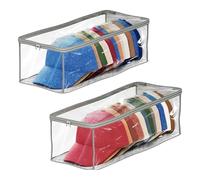 dewdat Organisateur de Casquettes de Baseball,Boîtier Transparent 2 Pièces - Contient Jusqu'à 24 Porte-Casquettes,Pour Chambre Placard Maison Garde-Robe Camping-Car Dortoir Camion Voyage