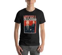 dewe3tdesdEU Mitchell-Pritchett-T-Shirt-Vintage-Clothes-Blouse-Mens-Graphic-t-Shirts-Anime