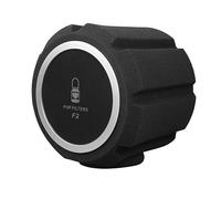 Dewedrt F2 MicróFono de Condensador Profesional Pantalla de Estudio Filtro AcúStico Filtro de MicróFono de GrabacióN de Parabrisas Red Negra