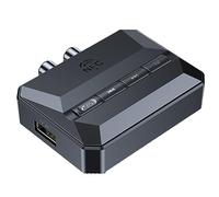 Dewedrt Receptor de Audio Bluetooth 5.3 Adaptador InaláMbrico de ReproduccióN de Disco U USB R/L 2 RCA/AUX de 3,5 Mm/Conector óPtico para Altavoz del Kit de AutomóVil