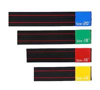 Dewedrt Sordina para Platillos de BateríA Sordina para Platillos de BateríA con 4 Paquetes en Cuatro TamañOs (14 Pulgadas, 16 Pulgadas, 18 Pulgadas, 20 Pulgadas)