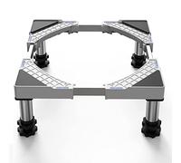DEWEL Base de Lavadora Ajustable con 4 Pies Pesados, Aumento de Altura de 18-22 CM Carga Máxima 770LB 350KG Base, Lavadora, Refrigerador, Lavadora, Secadora Base Móvil Multifuncional