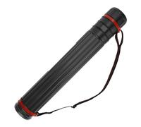 DEWEL Tubo Portaplanos Ajustable A1 para Dibujo De Artistas, 45-75 cm, Impermeable, Telescópico, Ajustable, Expandible, con Correa de Transporte, para Dibujos, Planos, Mapas, Rotafolios