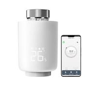 DEWENWILS Cabezal termostático Radiador, Zigbee 3.0 Termostato conectado e inteligente, programable y compatible con Alexa & Google Assistant, Smart Life App Control, Tuya Zigbee Hub Requerido