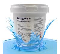 DEWEPRO - Cubo de agua para cisterna (10 unidades, para cisterna de muchos fabricantes (por ejemplo, Geberit, Sanit) con ranura de inserción