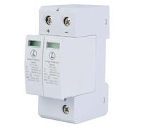DEWIN 2P Dispositivo de Protección Contra Sobretensiones, DC Photovoltaic Lightning Protector Descargador de Bajo Voltaje 1000V (2P 40KA)