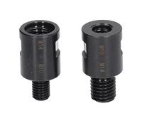 DEWIN 2PCS Adaptador Amoladora Convertidor, Convertidor de Rosca Hembra de M10 a M14, Angular Pulidora Accesorios Adaptador de Broca de Núcleo para Interfaz de Taladro pulidora de Amoladora Angular