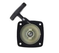 DEWIN Arranque por Cuerda, Motor de 23CC Arranque por Cuerda Manual Arrancador Manual con Piezas de Repuesto para Cortasetos de Retroceso para Motor 1E32F