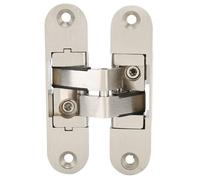 DEWIN Bisagra de aleación de zinc, accesorio de bisagra oculta cruzada ajustable, herrajes for muebles de bajo ruido, resistente al desgaste (23 mm x 95 mm)