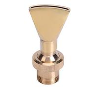 DEWIN Boquilla Fuente Laton,1/2" DN15 3/4" DN20 Boquilla de Latón en Forma de Rociador Cabeza de Rociador