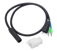 DEWIN Cable de Extensión de Conversión de Motor de Cubo de 600mm, Línea de Conversión de 9 Pines Conector Impermeable Kit de Conversión de Bicicleta Eléctrica