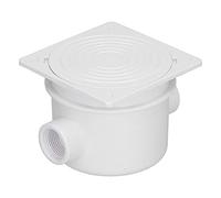 DEWIN Caja de Conexiones A Prueba de Agua, Caja de Conexiones de Luz Subacuática Blanca Caja de Conexión de Cable de Piscina A Prueba de Polvo