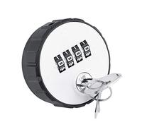 DEWIN Cerradura de Combinacion,Zinc Digital Bloqueo de Seguridad de Contraseña Conveniente con Llaves para Cajas de Herramientas Armarios Cajones Buzón (26mm)