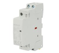 DEWIN Contactor 220V AC 16A 2P 2NO Contattore per Uso Domestico Contactor 220V Contactor de CA Doméstico Monofásico Contactor Manual Control Remoto, Iluminación, Ventilación