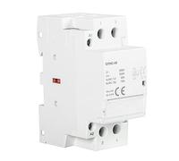 DEWIN Contactor Doméstico de CA, GYHC 2P 2NO AC220V/AC230V 50Hz DIN Rail Modular AC Contactor (40A)