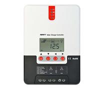 DEWIN Controlador de Carga Solar MPPT, 20A/30A/40A/60A 12V24V Auto MPPT Controlador de Carga Solar Regulador de Panel Solar (Size : 40A)