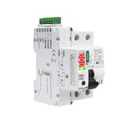 DEWIN Diferencial Auto Rearmable, 2P 40A 300mA AC 230V Diferencial Rearme Automatico Interruptor Diferencial Rearmable con Pantalla Digital Tipo AC